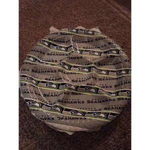 Seattle seahawks larch chip and dip plate